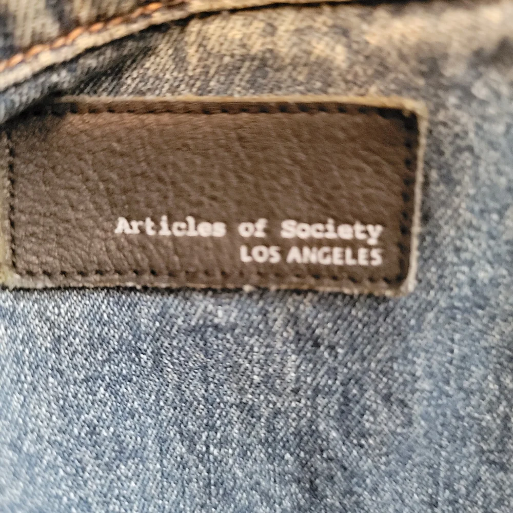Articles of Society Los Angeles Med. Wash Denim Jean Jacket Size M - Picture 8 of 10
